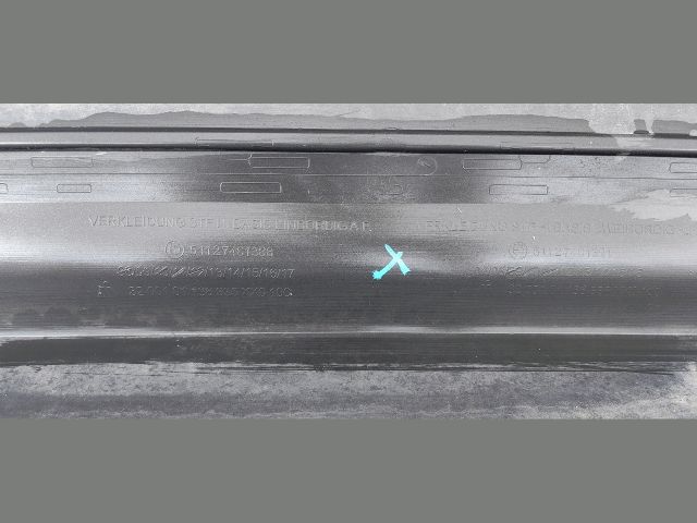 bontott BMW 1 Hátsó Lökhárító (Üresen)