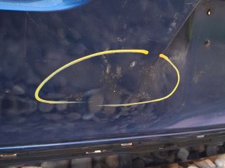 bontott BMW 1 Hátsó Lökhárító (Üresen)