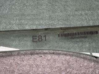 bontott BMW 1 Jobb első Ablak