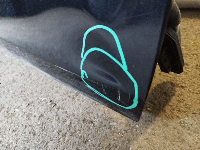 bontott BMW 1 Jobb első Ajtó (Üres lemez)