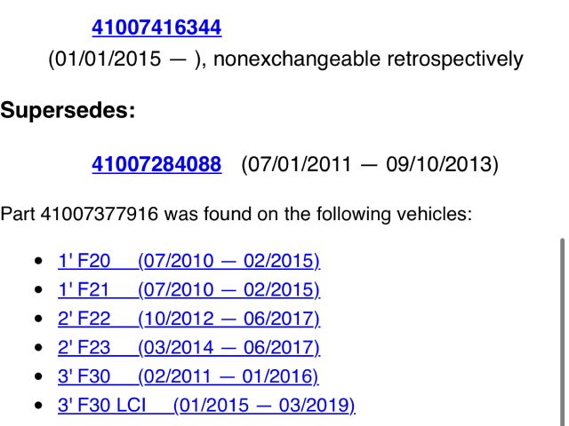 bontott BMW 1 Jobb első Negyed Karosszéria Csomag