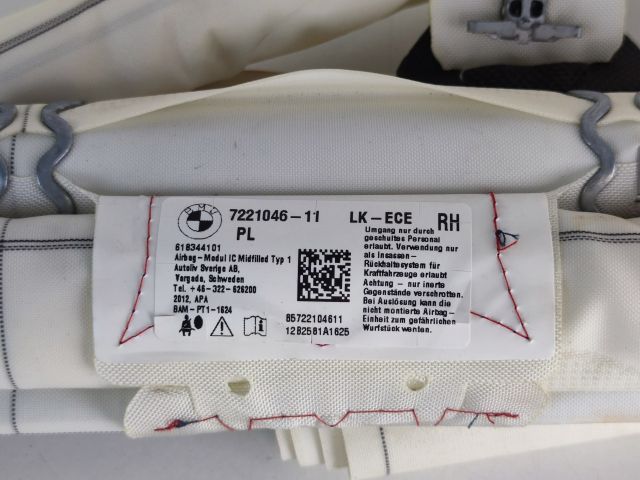 bontott BMW 1 Jobb Fejlégzsák