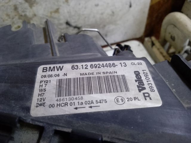 bontott BMW 1 Jobb Fényszóró