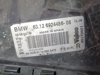 bontott BMW 1 Jobb Fényszóró