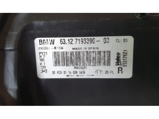 bontott BMW 1 Jobb Fényszóró