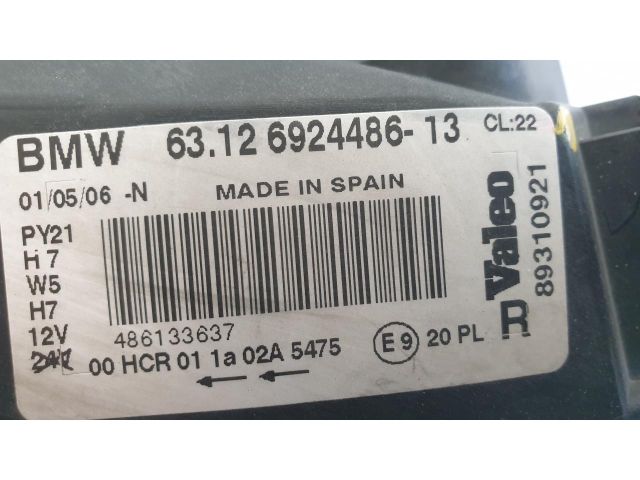 bontott BMW 1 Jobb Fényszóró