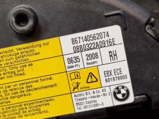 bontott BMW 1 Jobb Függönylégzsák és Oldallégzsák