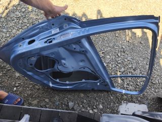 bontott BMW 1 Jobb hátsó Ajtó (Üres lemez)