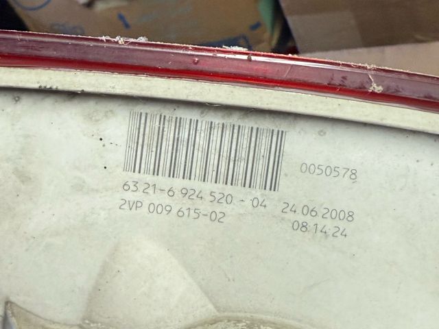 bontott BMW 1 Jobb Külső Hátsó Lámpa