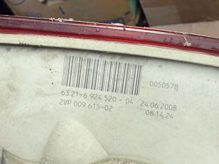 bontott BMW 1 Jobb Külső Hátsó Lámpa