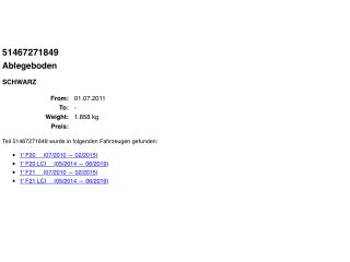 bontott BMW 1 Kalaptartó