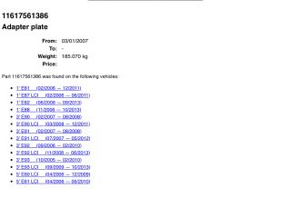 bontott BMW 1 Kartergáz Visszavezető Szelep