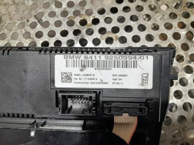 bontott BMW 1 Klíma Kapcsoló