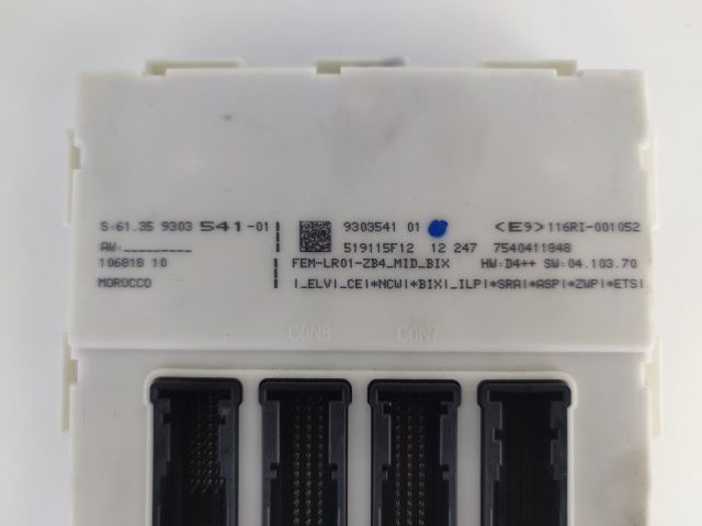 bontott BMW 1 Komfort Elektronika