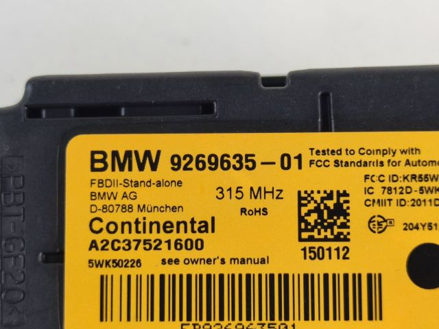 bontott BMW 1 Központizár Antenna