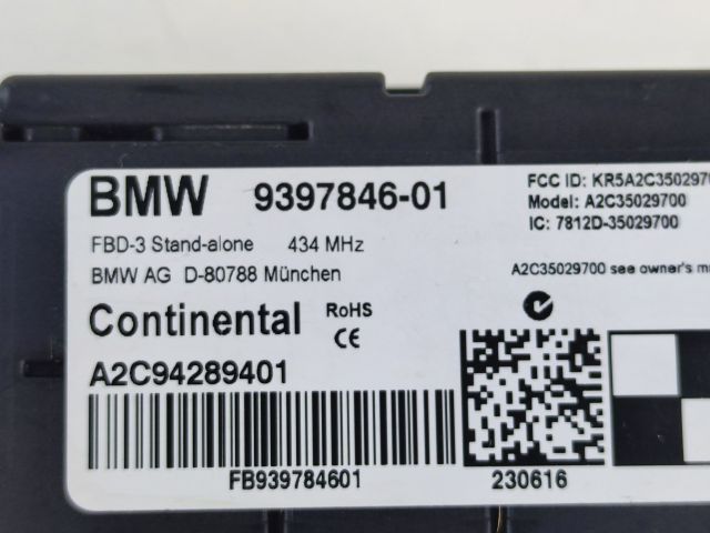 bontott BMW 1 Központizár Antenna