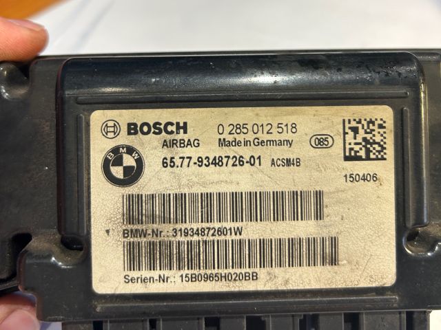 bontott BMW 1 Légzsák Elektronika