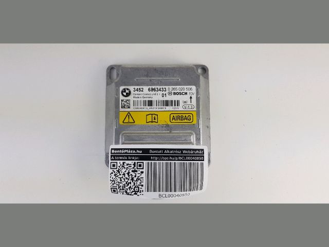 bontott BMW 1 Légzsák Elektronika