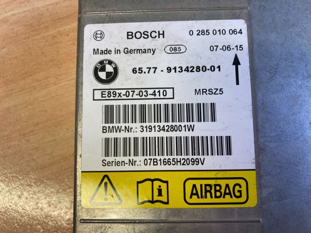 bontott BMW 1 Légzsák Elektronika