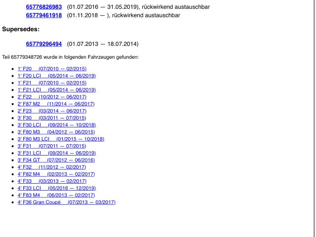 bontott BMW 1 Légzsák Elektronika