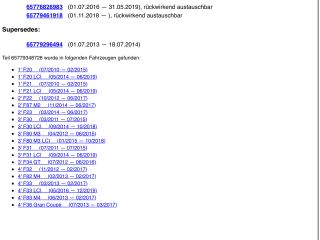 bontott BMW 1 Légzsák Elektronika