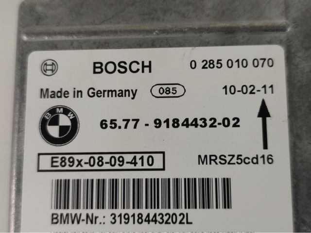 bontott BMW 1 Légzsák Elektronika