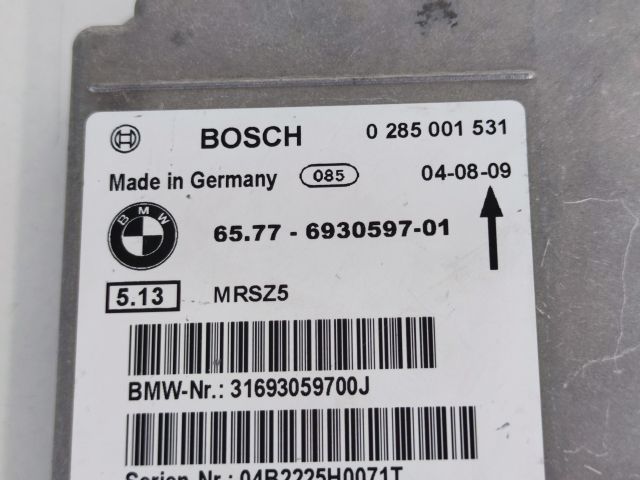 bontott BMW 1 Légzsák Elektronika