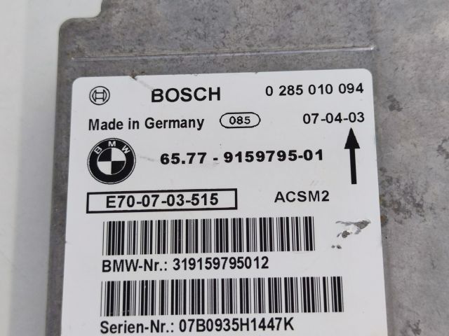 bontott BMW 1 Légzsák Elektronika