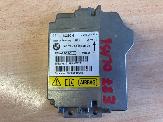 bontott BMW 1 Légzsák Elektronika