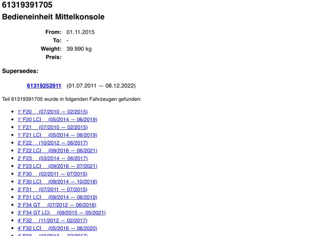 bontott BMW 1 Menetstabilizátor Kapcsoló