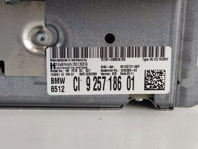 bontott BMW 1 Navigációs Fejegység