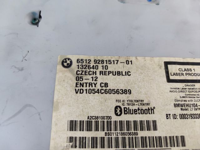 bontott BMW 1 Navigációs Fejegység