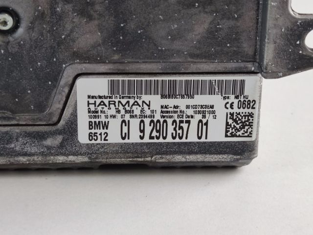 bontott BMW 1 Navigációs Fejegység