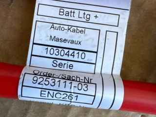 bontott BMW 1 Pozitív Kábel