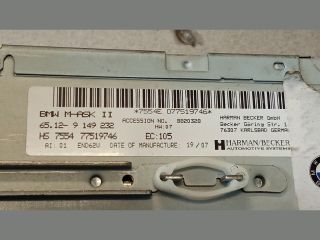 bontott BMW 1 Rádió / CD