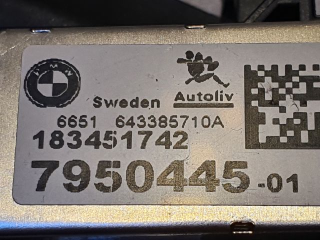 bontott BMW 1 Szélvédő Multifunkciós Kamera Vezérlő Panel