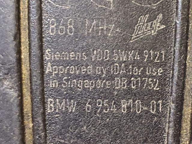 bontott BMW 1 Távirányító Kulcsbetét