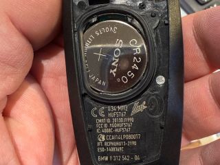 bontott BMW 1 Távirányító Kulcsbetét