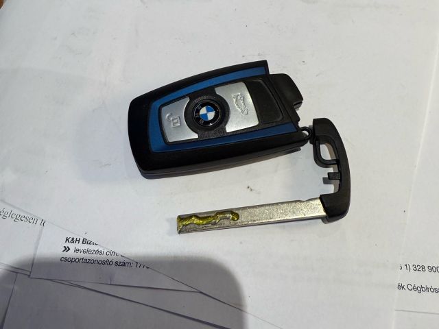 bontott BMW 1 Távirányító Kulcsbetét