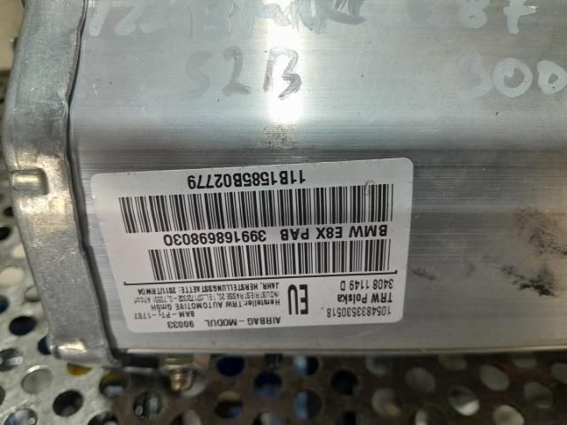 bontott BMW 1 Utasoldali Légzsák