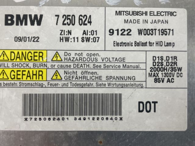 bontott BMW 1 Xenon Trafó