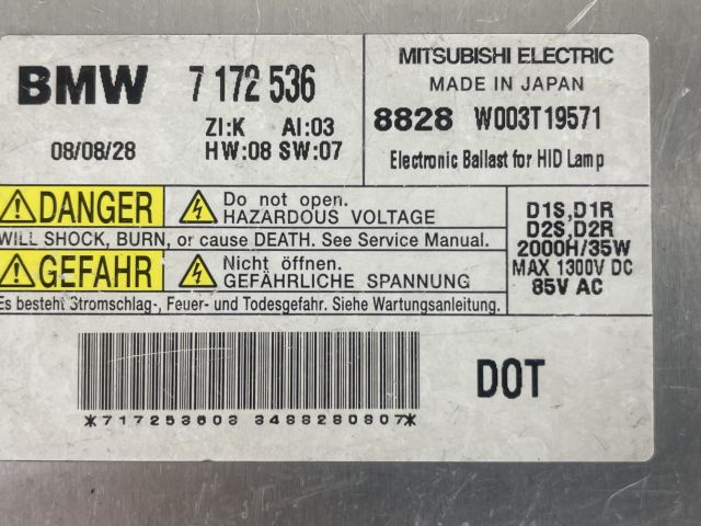 bontott BMW 1 Xenon Trafó