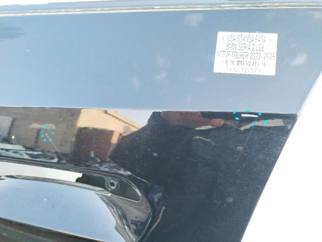 bontott BMW 2 Bal első Ajtó (Üres lemez)