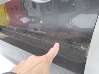 bontott BMW 2 Bal első Ajtó (Üres lemez)