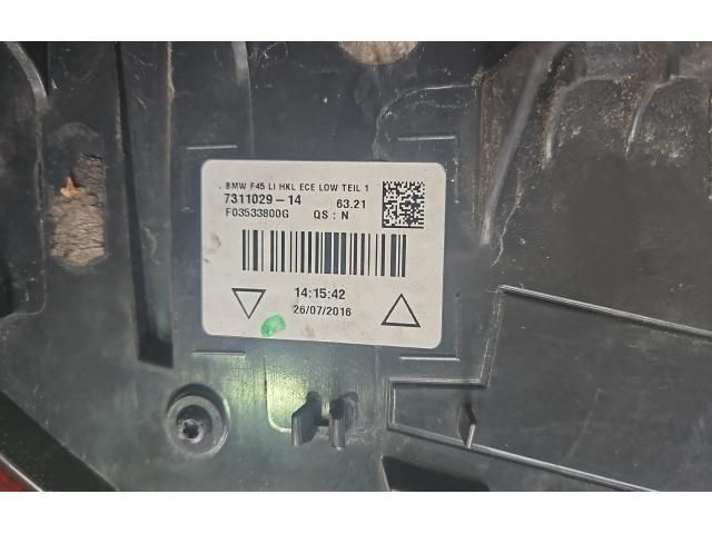 bontott BMW 2 Bal Külső Hátsó Lámpa