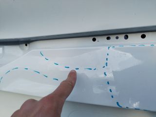 bontott BMW 2 Csomagtérajtó (Üres lemez)