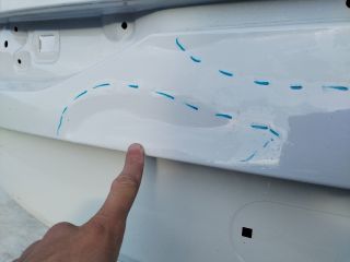 bontott BMW 2 Csomagtérajtó (Üres lemez)