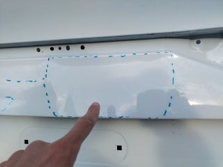 bontott BMW 2 Csomagtérajtó (Üres lemez)