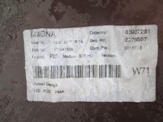 bontott BMW 2 Hátsó Lökhárító (Üresen)