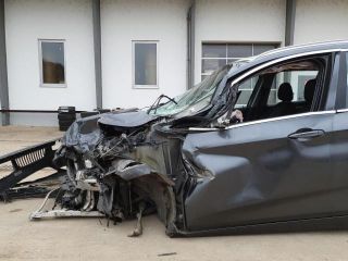 bontott BMW 2 Jobb hátsó Csomagtér Burkolat (Műanyag)